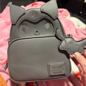 Sanrio Kuromi Gray Backpack Loungefly